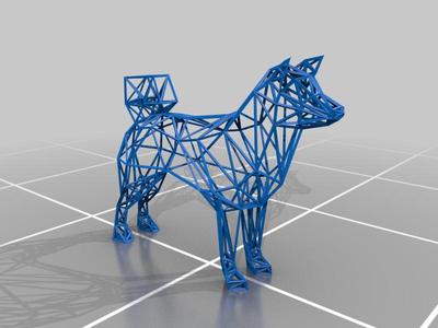 Wireframe Doge
