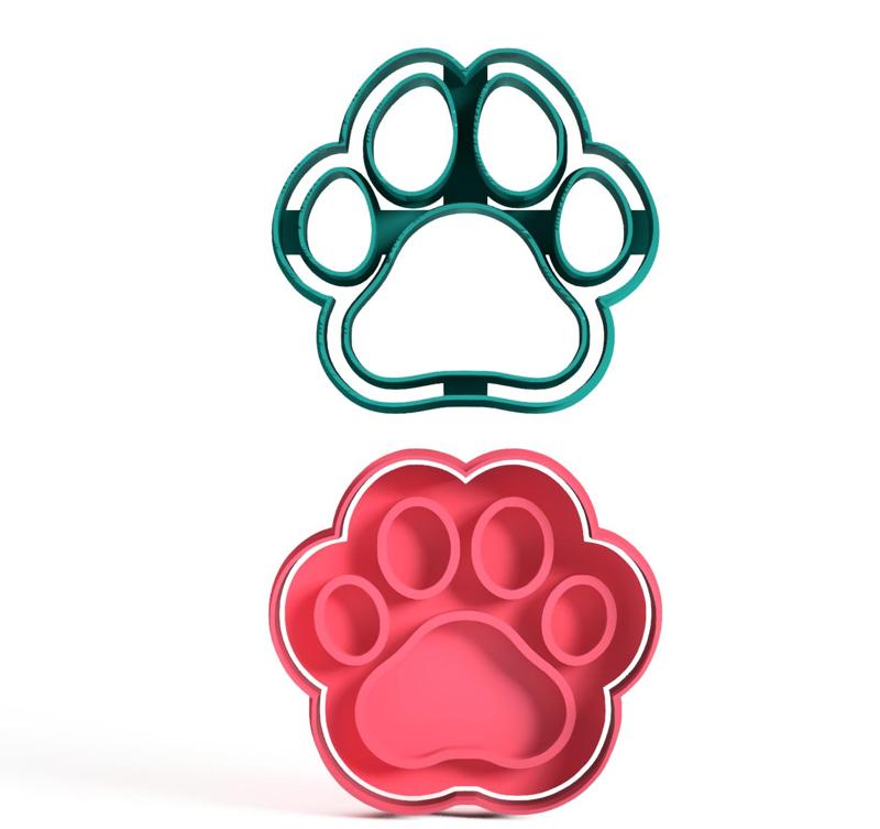 Cookie cutters Paw
