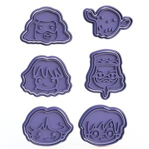 Harry Potter cookie cutter set of 6