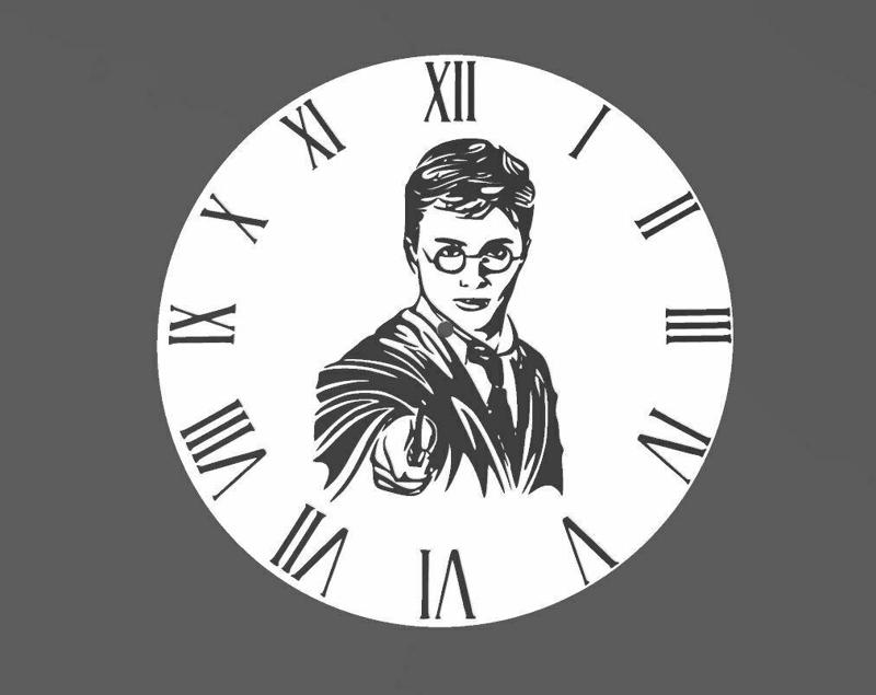 Harry Potter clock