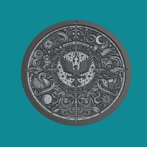 Harry Potter Print Model Harry Potter Medallion Harry Potter Wall Decor