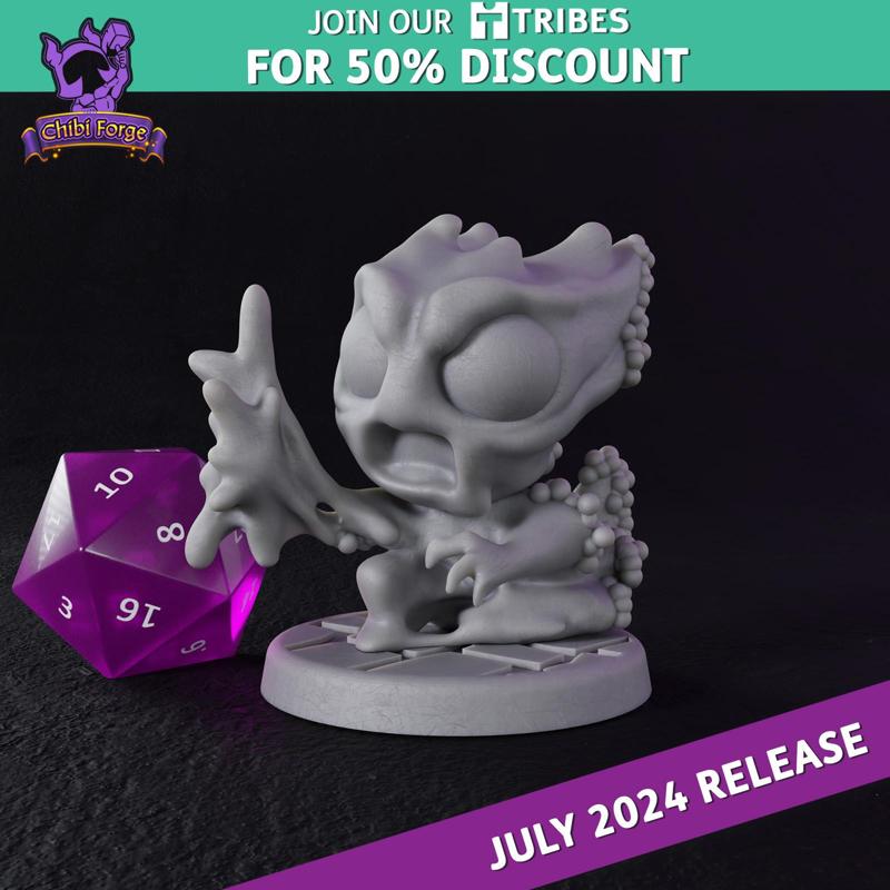 Water Elemental - Chibi Forge
