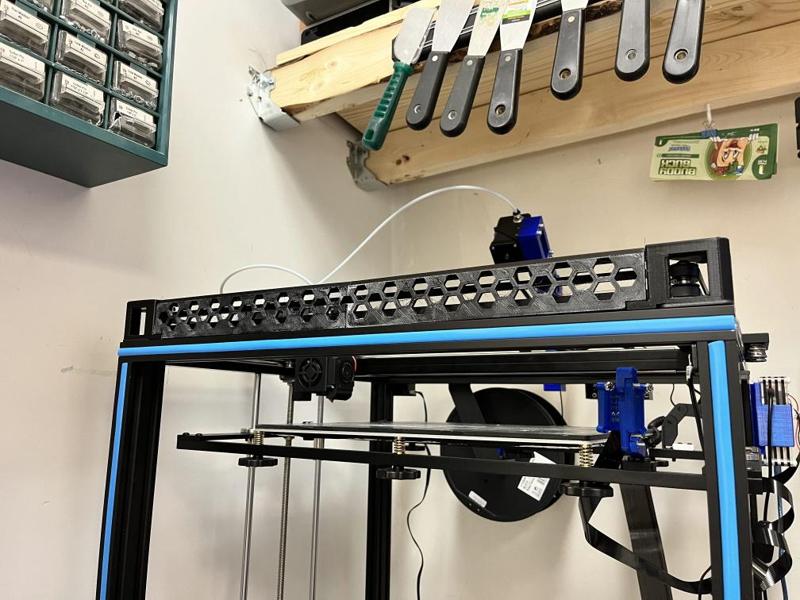 Roo's modified tronxy front belt guard