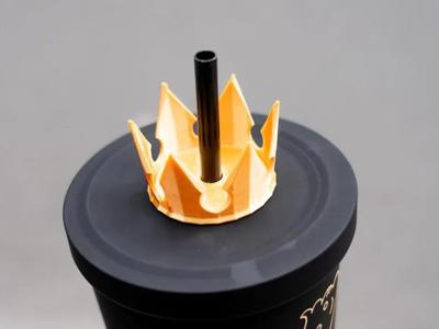 Crown Straw Topper