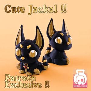 🖤 The Jackal Cute is Here – Inspired by Anubis! ✨