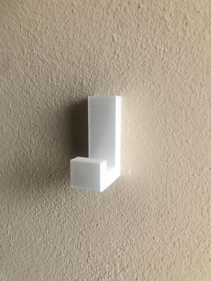 Modern Rectangular Coat Hanger one hole