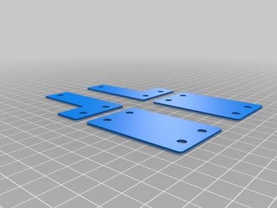 Ender 3 v2  Squash Ball Feet Shim (Set)