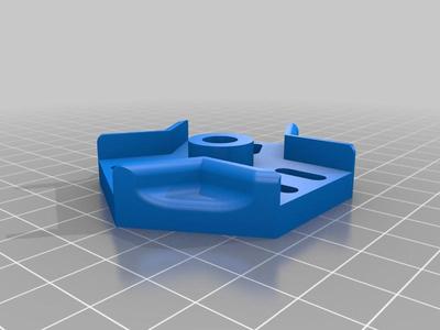 Top Spool Holder for Delta and Kossel plus universal spool holder for 23 - 65mm holes