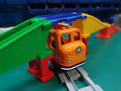 🌉 SET: Lego DUPLO train BRIDGES (optimized)