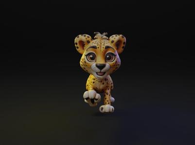 Cheetah Cartoon Animal