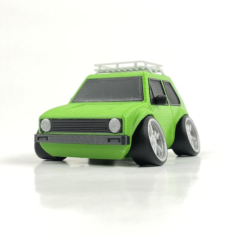 Tooned VW GOLF MK1 - model kit