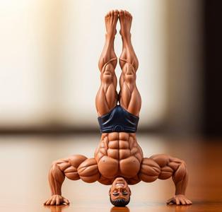 Calisthenics Champion – Street Workout illustrated Sculpture