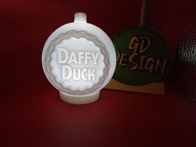Daffy Duck Retro Cartoon CHRISTMAS ORNAMENT TEALIGHT