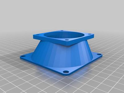 60mm to 80mm fan adapter for Beige Power Macintosh G3