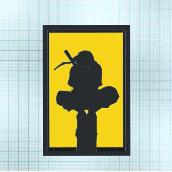 Naruto Silhouette ornament