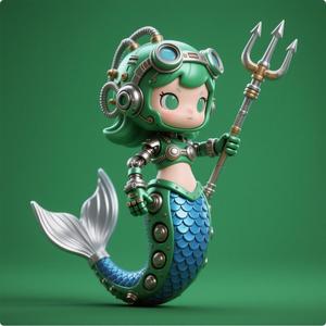 mermaid sculpture