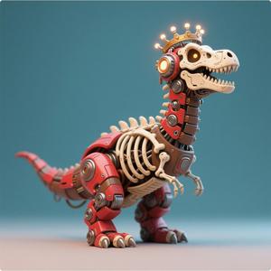 skeleton dinosaur