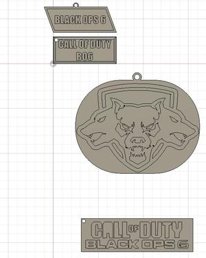 Call of duty black ops 6 keychaina