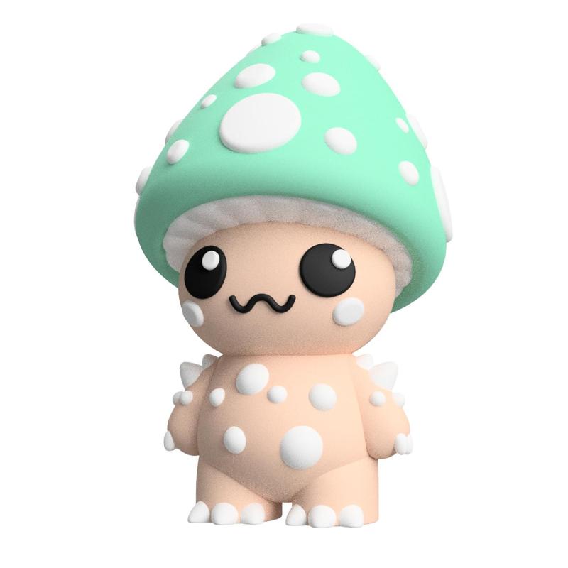 3D Printable Kaiju Mushroom Figure: Game of Shrooms 2025