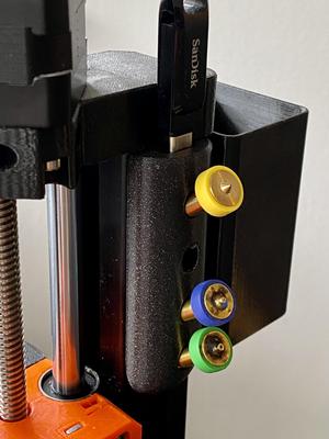E3D Revo nozzle holder with hidden mount for Prusa Mini and Prusa Mini Bear