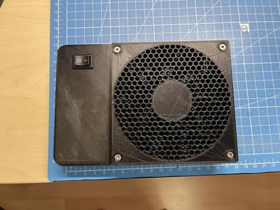120mm fan to remove solder smoke
