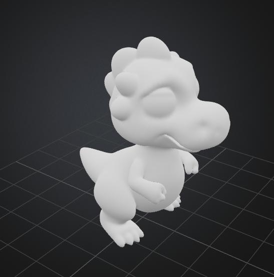 Cute Dinosaur Baby Saurophaganax