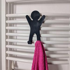 Human Towel Hanger