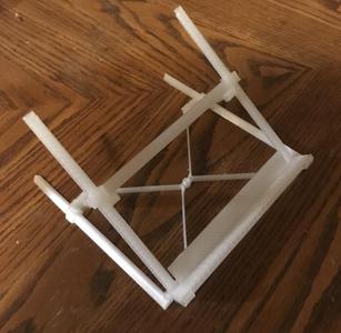 Adapt Print-in-Place laptop stand to hold iPad in Portrait