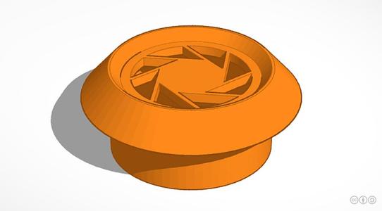 Aperture Science Logo Pommel