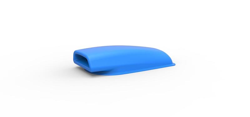 Air Scoop for dragster Version 2 Scale 1:25
