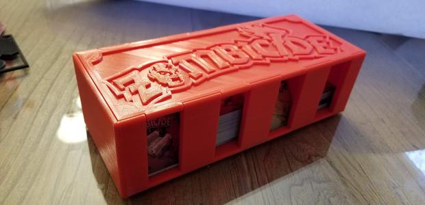 Zombie Card Box & 3 Lids