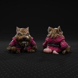 Splinter Chibi TMNT