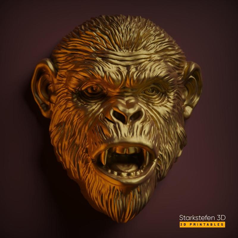 Ceasor 3D printable head mask