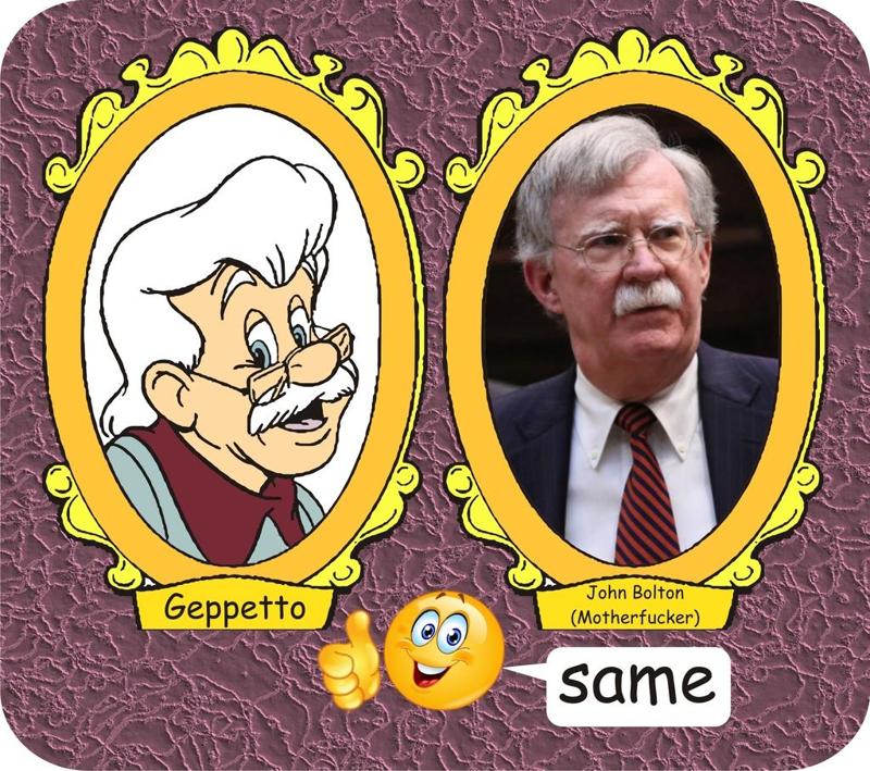 Geppetto & John Bolton (same)