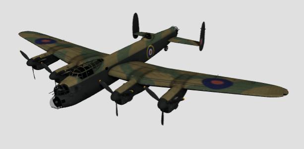 Landcaster B MK III British bomber