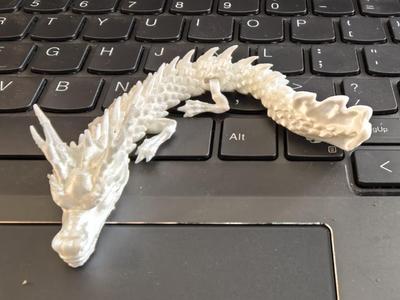 Xuandu Dragon King Cub—Print-in-Place Articulated Version—Year of the Snake Gift