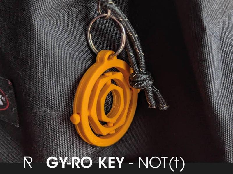 Gy-ro Key: Keychain & Tolerance Test