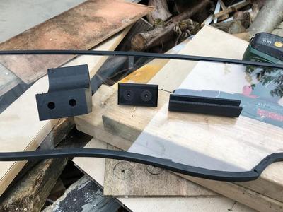 Wind Deflector Mounts for my DIY Wind Deflector for BMW Z4 E85 