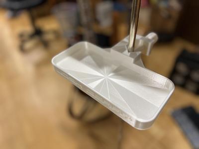 Stand Tray with printable Bolt