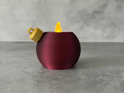 Tea light holder - Christmas Ball