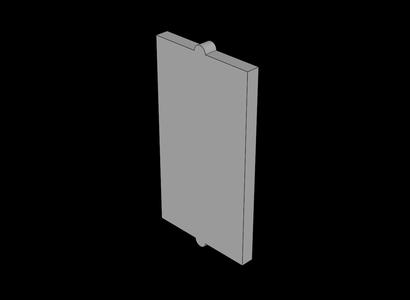 Lego Compatible (60602.dat) Glass for Window  1 x  2 x  3