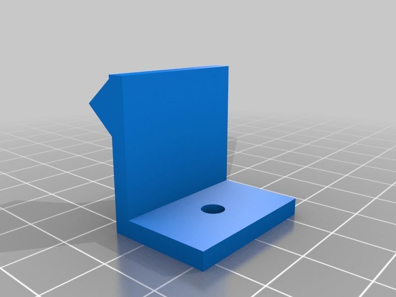 Cabinet false front clips
