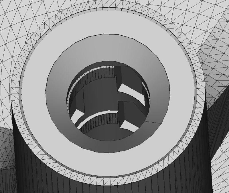 Braun Satin Hair 7 replacement fan (epoxy glue fit)