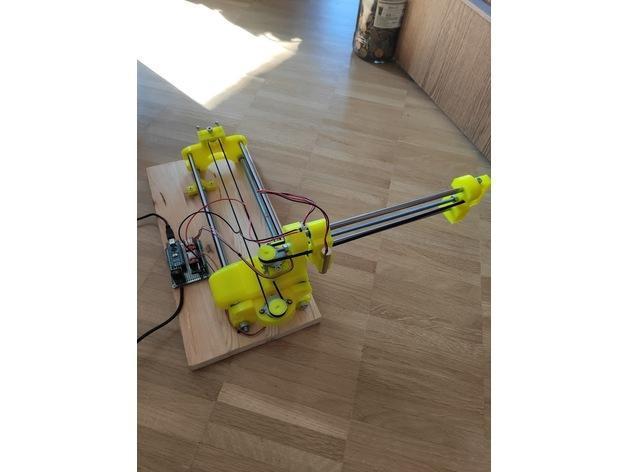 Cheap Laserengraver using 28BYJ-48