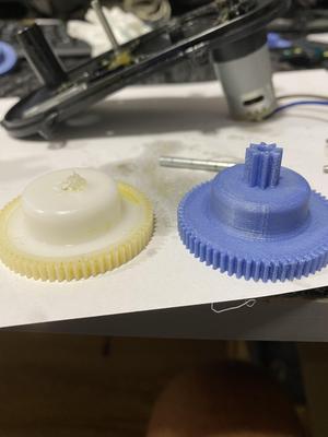 Kids electric car gear wheel