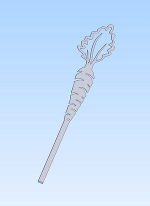 Carrot Garden Marker