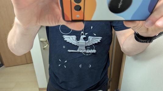 Colonel Rank with hoop