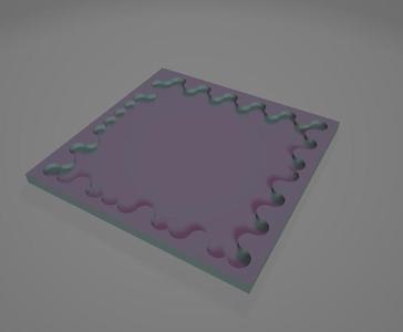 Base for Square Circle Puzzle