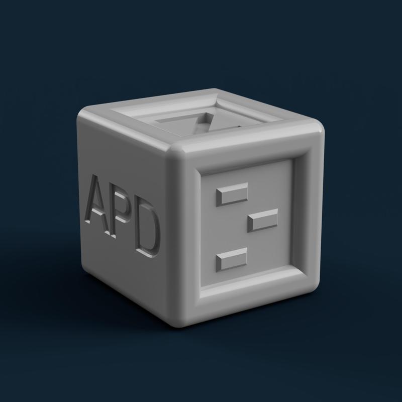APD TEST CUBE