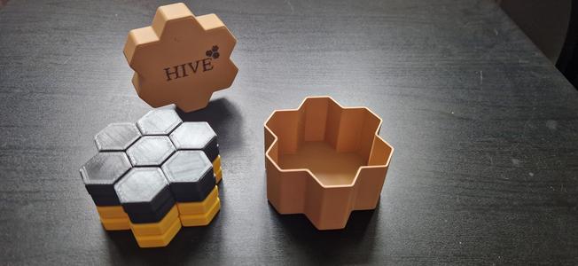 Box for Pocket Hive Boardgame Tiles